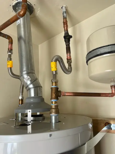 Water heater installation and plumbing repair in Durango
